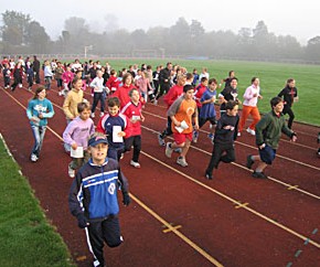 "Run for help" der Erich-Kästner-Schule aus Bürstadt